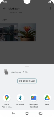 Press Drive. Press Drive.