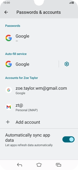 Press the Home key to return to the home screen. Press the Home key to return to the home screen.