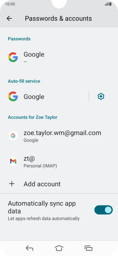 Press the Home key to return to the home screen. Press the Home key to return to the home screen.