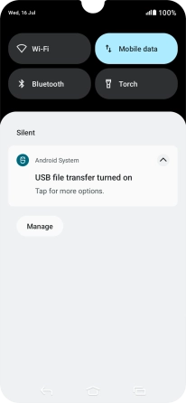 Press Tap for more options..