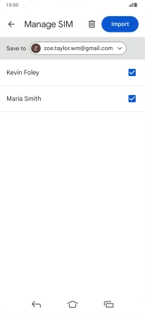 Press the drop down list next to 
