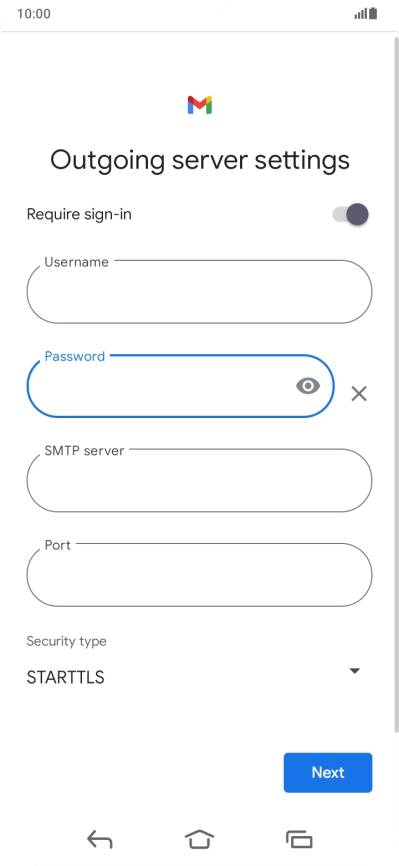 Press the field below Press the field below