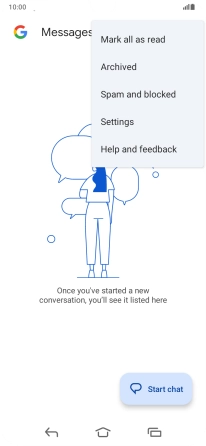 Press Settings. Press Settings.