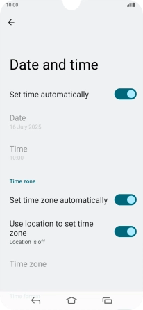 Press the Home key to return to the home screen. Press the Home key to return to the home screen.