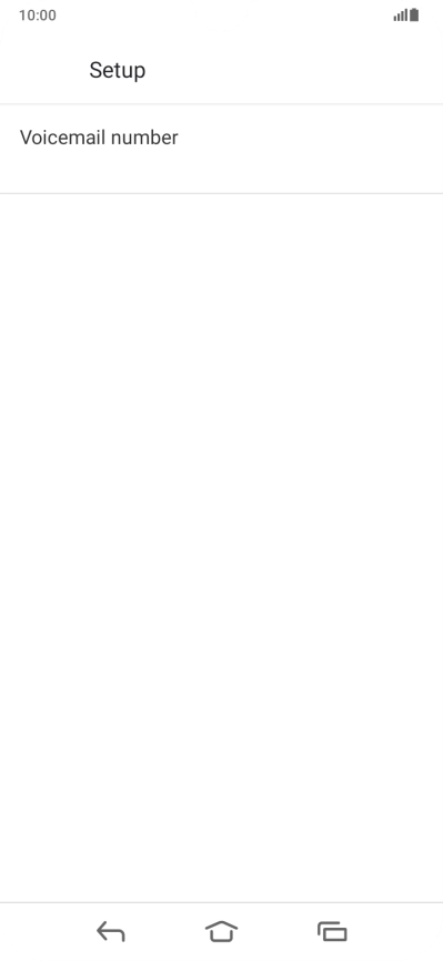 Press Voicemail number. Press Voicemail number.