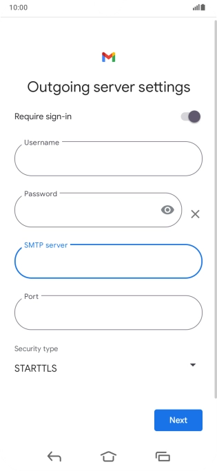 Press the field below Press the field below