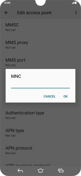 Key in 15 and press OK. Key in 15 and press OK.