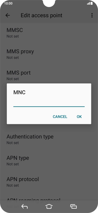Key in 15 and press OK. Key in 15 and press OK.