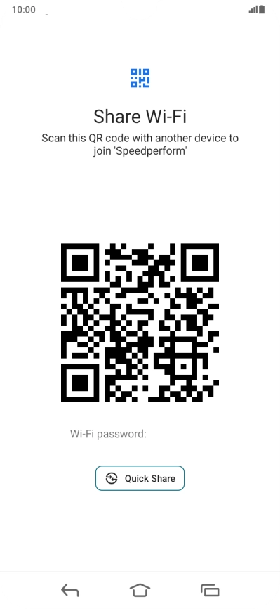 Place the QR code inside the camera frame on the other device to scan the code. Place the QR code inside the camera frame on the other device to scan the code.