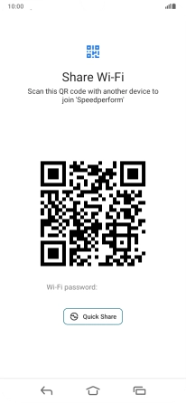 Place the QR code inside the camera frame on the other device to scan the code. Place the QR code inside the camera frame on the other device to scan the code.