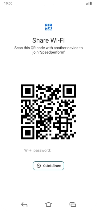 Place the QR code inside the camera frame on the other device to scan the code. Place the QR code inside the camera frame on the other device to scan the code.