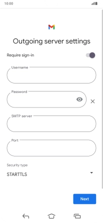 Press the indicator next to Press the indicator next to