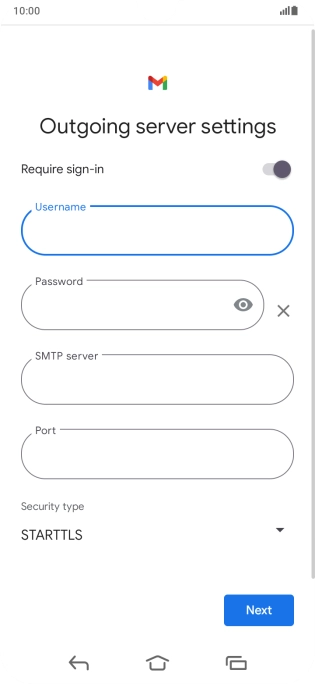 Press the field below Press the field below