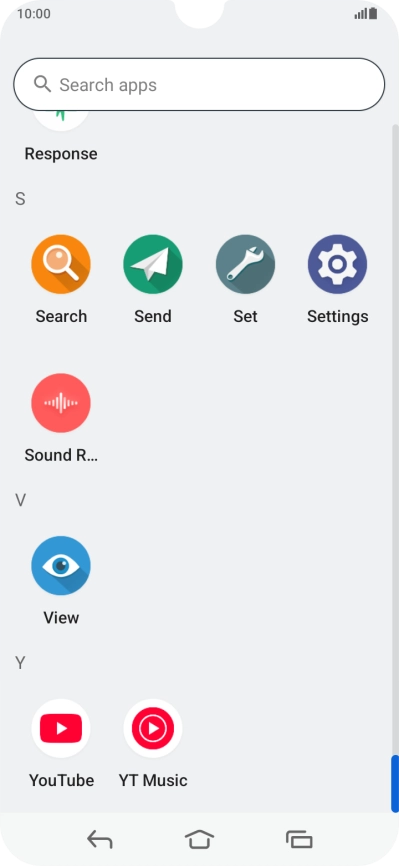 Press YT Music. Press YT Music.