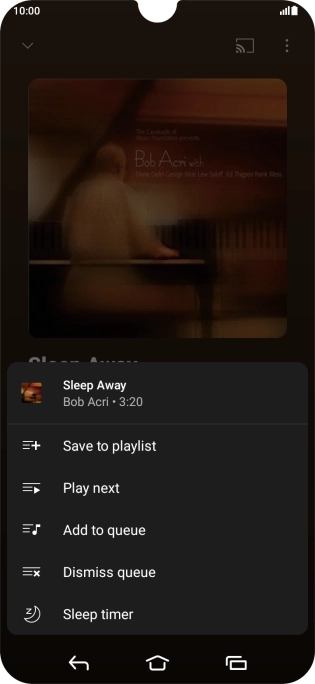 Press the add icon. Press the add icon.