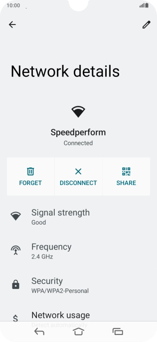 Press SHARE. Press SHARE.