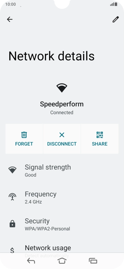 Press SHARE. Press SHARE.