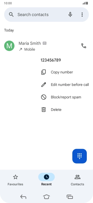 Press Block/report spam.