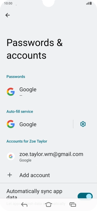 Press the Home key to return to the home screen. Press the Home key to return to the home screen.