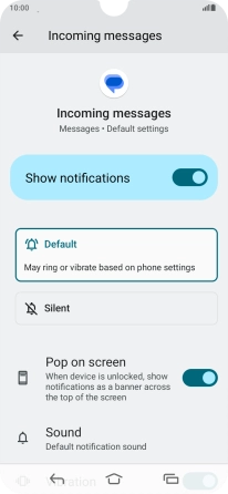 Press Sound and go to the required folder. Press Sound and go to the required folder.
