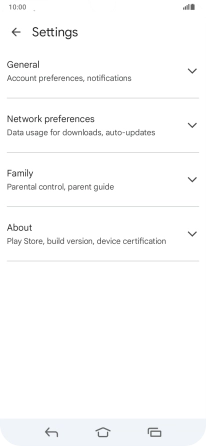 Press Network preferences.