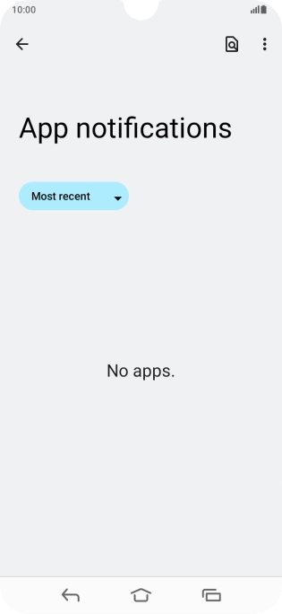 Press the drop down list. Press the drop down list.