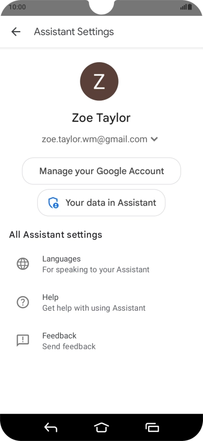 Press Languages and follow the instructions on the screen to select the required language.