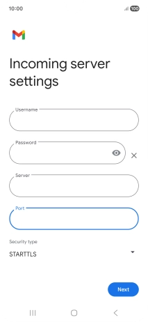 Press the drop down list below 
