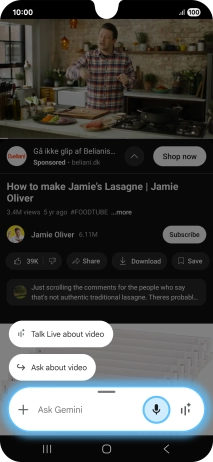 Press Ask about video.