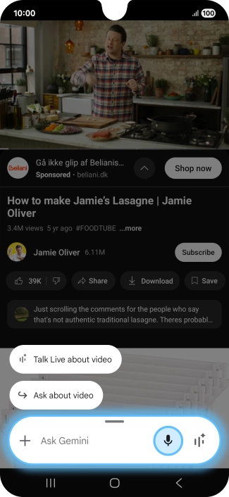 Press Ask about video.