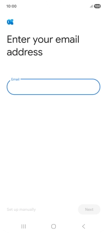 Press the field below 