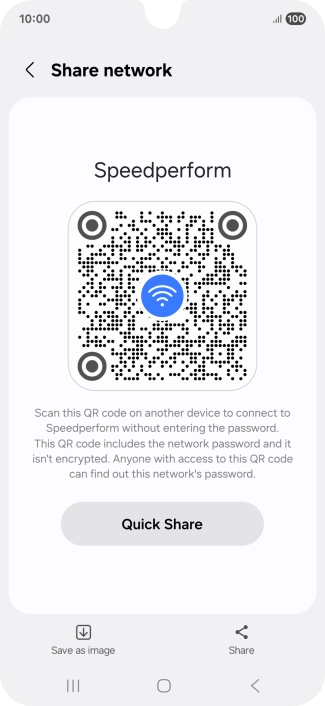Place the QR code inside the camera frame on the other device to scan the code.