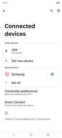 Press the Home key to return to the home screen. Press the Home key to return to the home screen.
