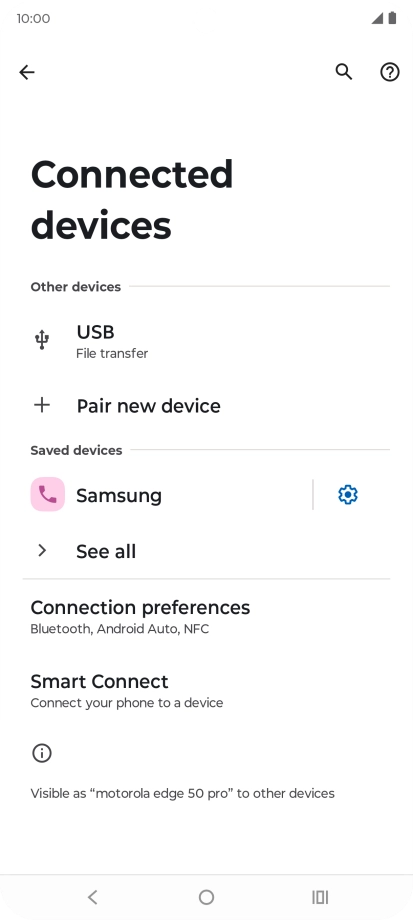 Press the Home key to return to the home screen. Press the Home key to return to the home screen.