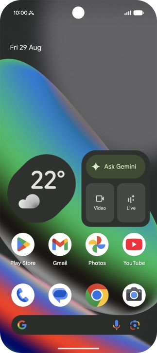 The missed calls icon shows that you have one or more missed calls.