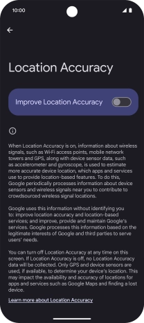 If you press the indicator next to 