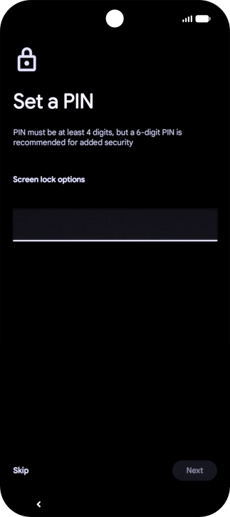 Press Skip. Press Skip.