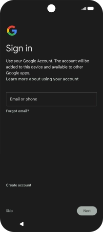 Follow the instructions on the screen to finish the activation.
