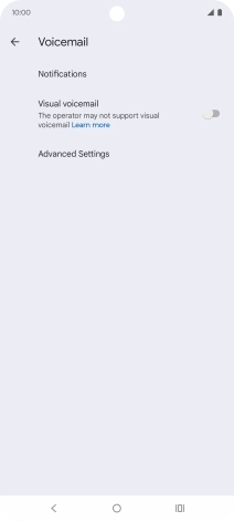 Press Advanced Settings.