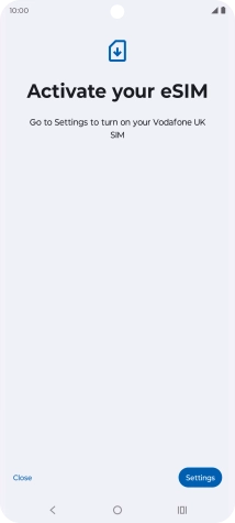 Press Settings. Press Settings.