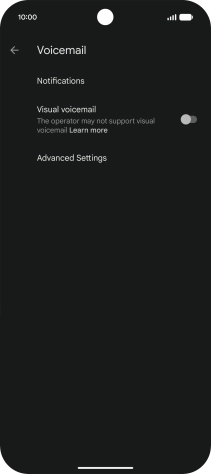 Press Advanced Settings. Press Advanced Settings.
