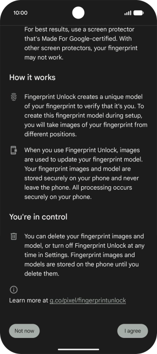Press I agree. Press I agree.