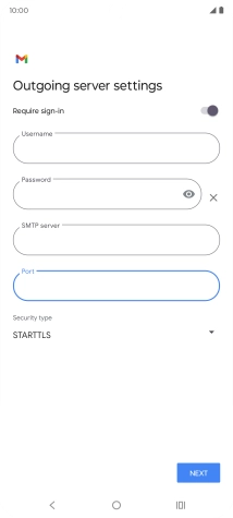 Press the drop down list below 