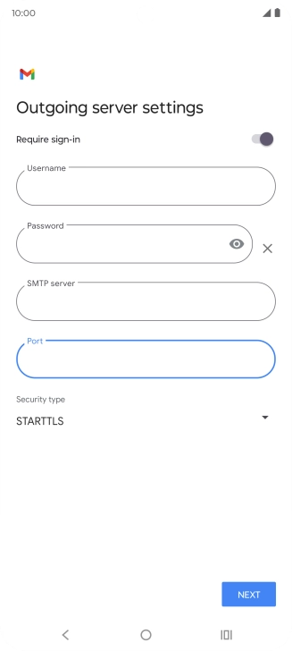 Press the drop down list below 