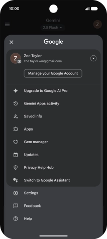 Press Settings. Press Settings.