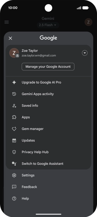 Press Settings. Press Settings.