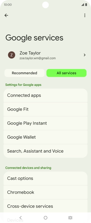 Press Search, Assistant and Voice. Press Search, Assistant and Voice.