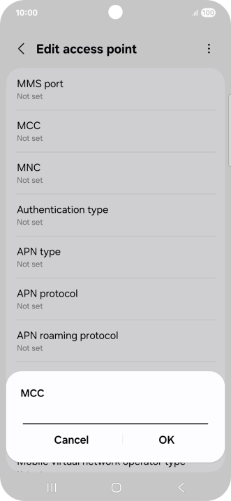 Key in 272 and press OK.