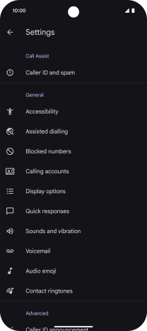 Press Calling accounts. Press Calling accounts.