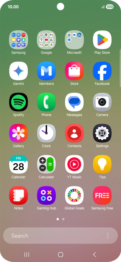 Press Gemini. If prompted, follow the instructions on the screen to turn on the function.